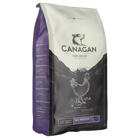 Hrana Uscata pentru Caini Canagan Grain Free Light Senior 12kg