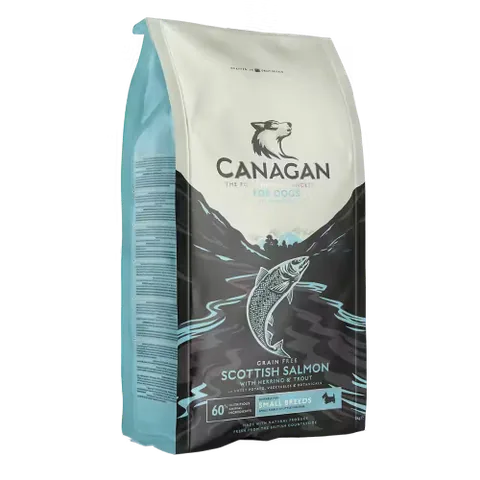 Hrana Uscata pentru Caini Canagan Grain Free Small Breeds Somon 2kg