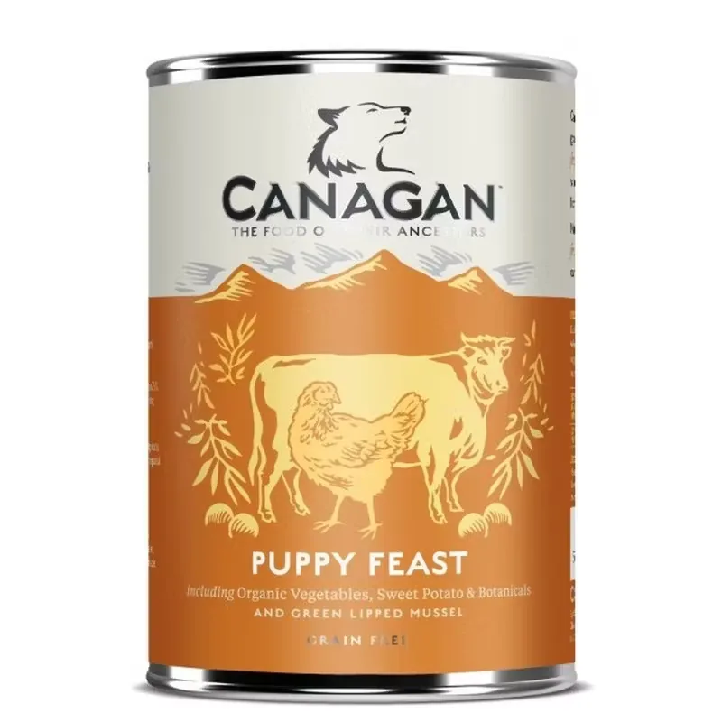 Hrana Umeda pentru Caini Canagan Puppy Feast Grain Free 400g