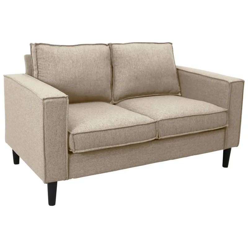 Canapea 2 Locuri Livetastic Bej Textil