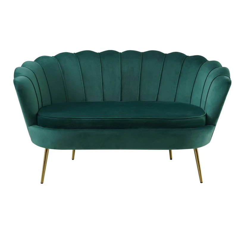 Canapea 2 Locuri Livetastic Textil Verde