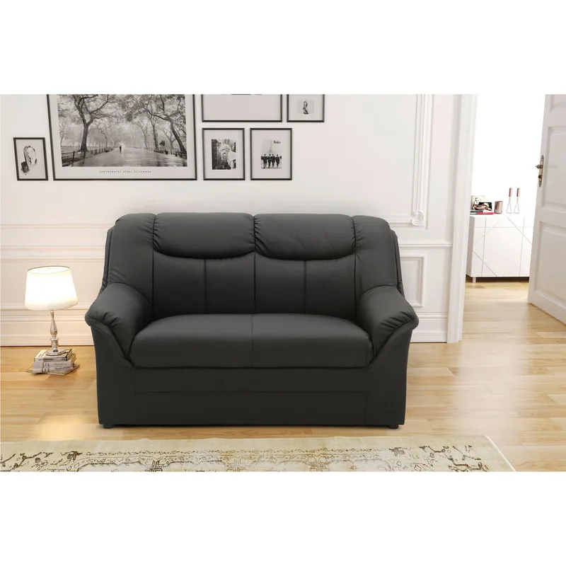 Canapea 2 Locuri Mid.You Textil Negru