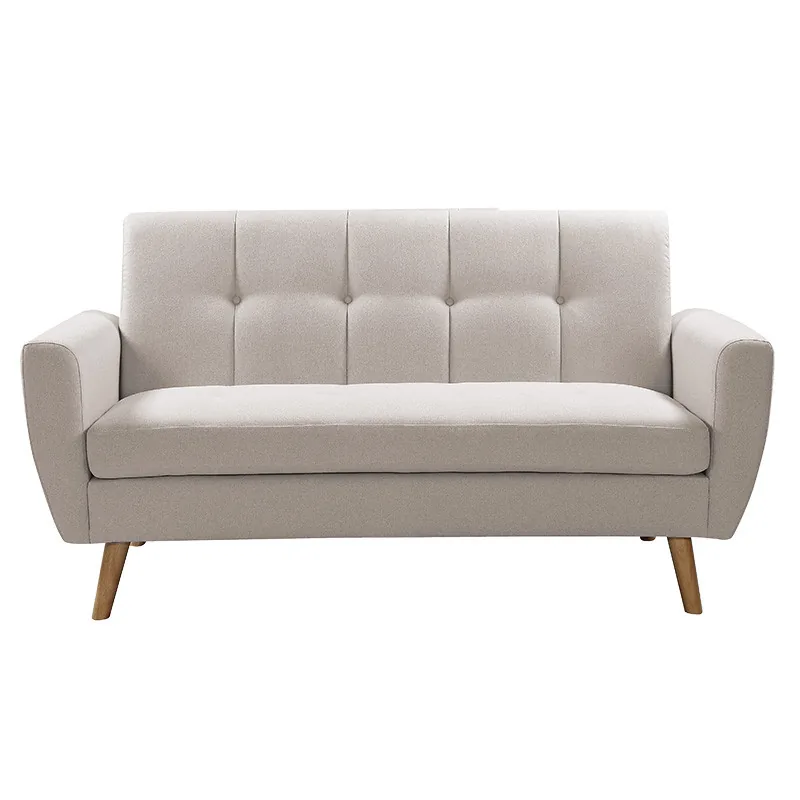 Canapea 2 Locuri Pako World Decency Textil Bej 149x75x86cm - imagine 3
