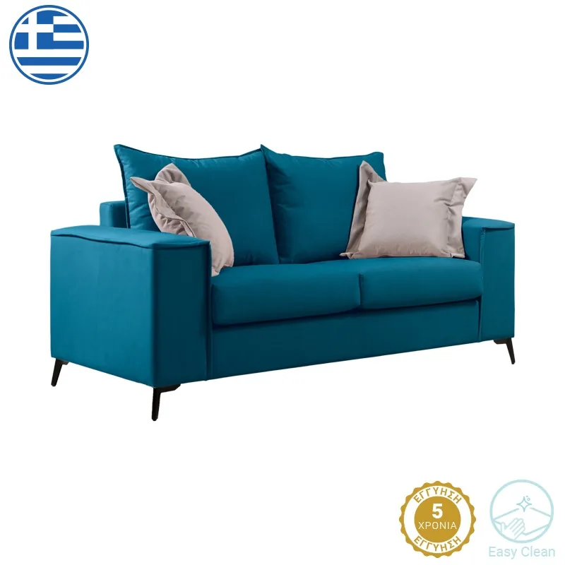 Canapea 2 Locuri Pako World Verona 2 Albastru 173x93x100cm