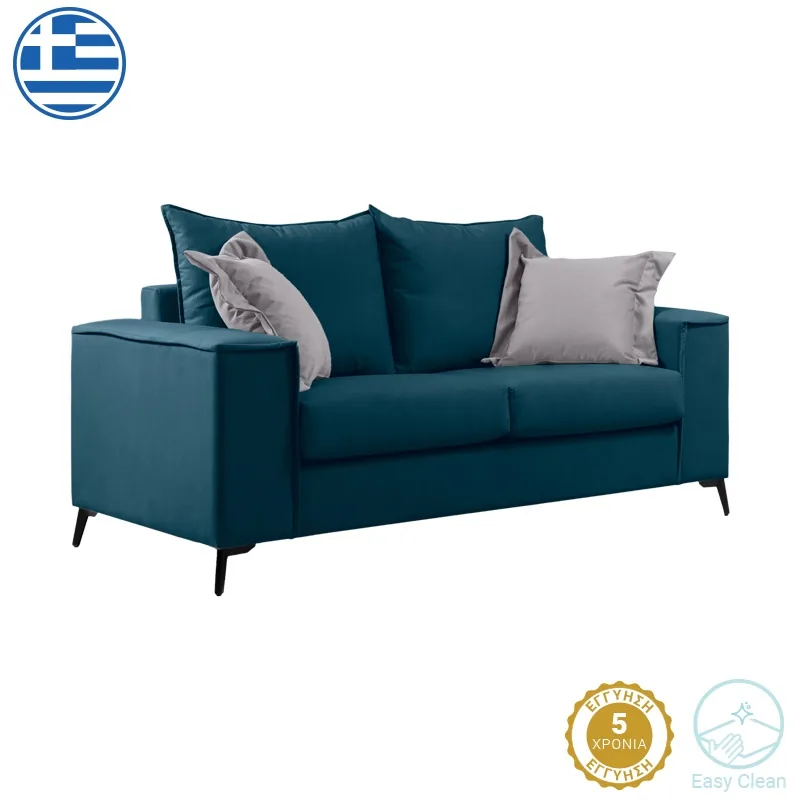 Canapea 2 Locuri Pako World Verona 2 Albastru Inchis 173x93x100cm