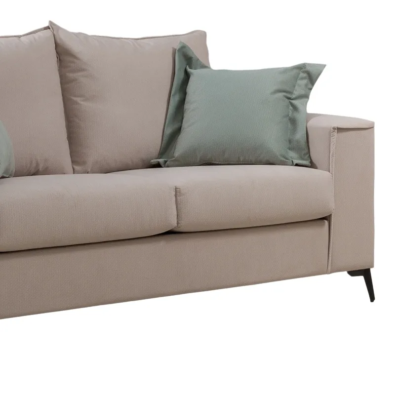 Canapea 2 Locuri Pako World Verona 2 Crem 173x93x100cm - imagine 3
