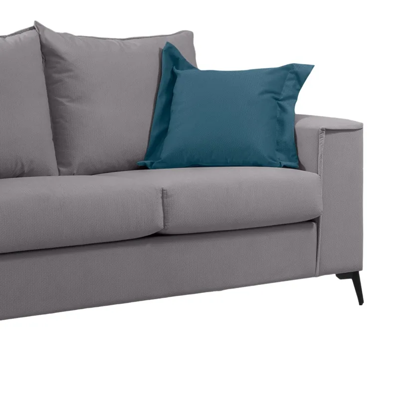 Canapea 2 Locuri Pako World Verona 2 Gri Deschis 173x93x100cm - imagine 3