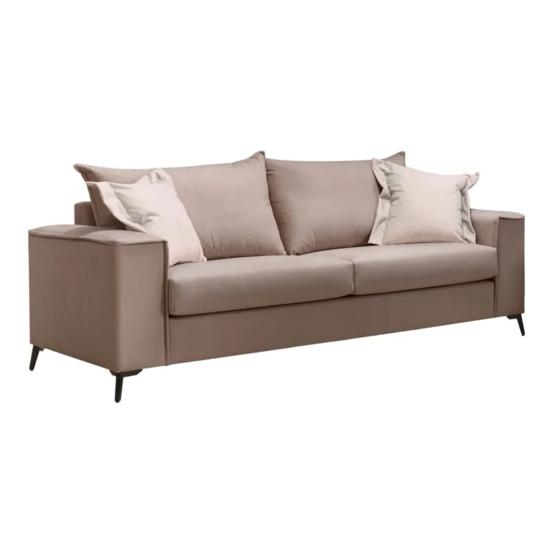 Canapea 2 Locuri Pako World Verona Mocha 225x93x100cm Set 2 - imagine 2