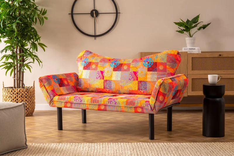 Canapea 2 Locuri Salvador Chatto Multicolor - imagine 2