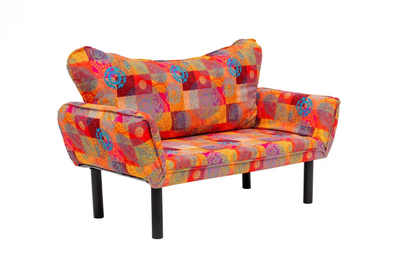 Canapea 2 Locuri Salvador Chatto Multicolor - imagine 4