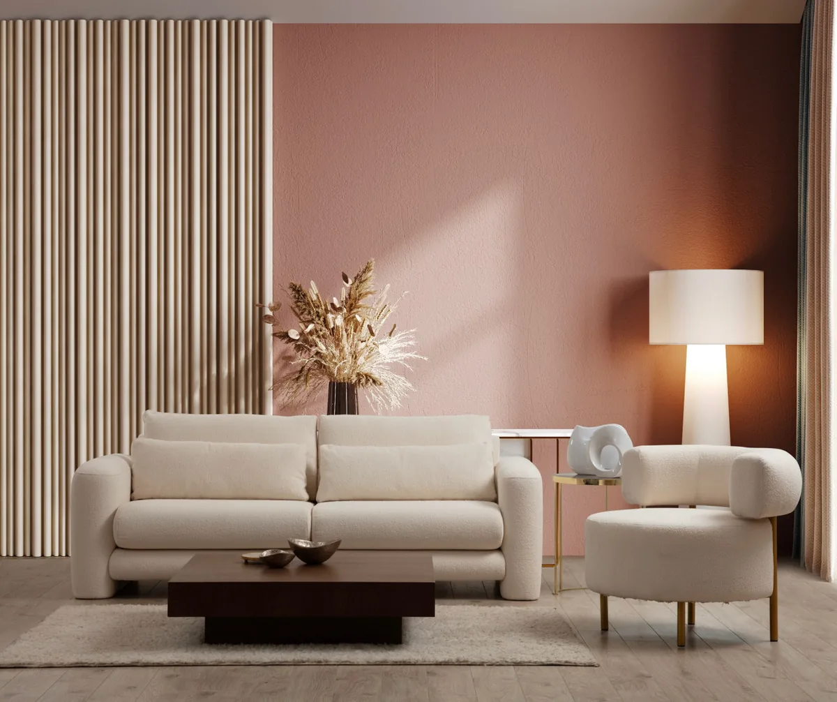 Canapea 2 Locuri Salvador Lamia Bej 185x80cm