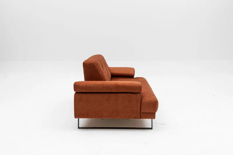 Canapea 2 Locuri Salvador Mustang Orange - imagine 2