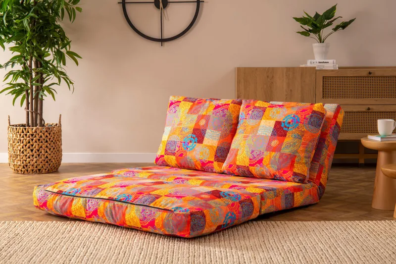 Canapea 2 Locuri Salvador Taida Multicolor - imagine 3