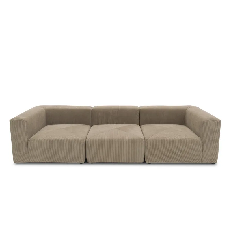Canapea 3 Locuri MID.YOU Textil Namol