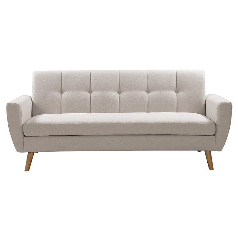 Canapea 3 Locuri Pako World Decency Textila Bej 203x75x86cm - imagine 3