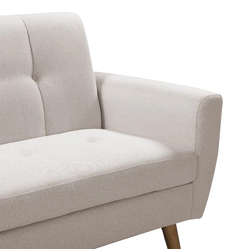 Canapea 3 Locuri Pako World Decency Textila Bej 203x75x86cm - imagine 4