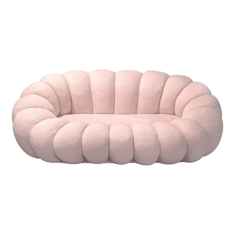 Canapea 3 Locuri Pako World Embrace Roz 180x105x65cm - imagine 4