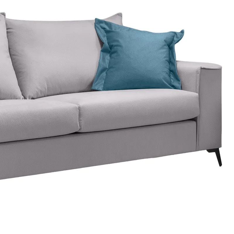 Canapea 3 Locuri Pako World Verona 3 Gri 225x93x100cm - imagine 3