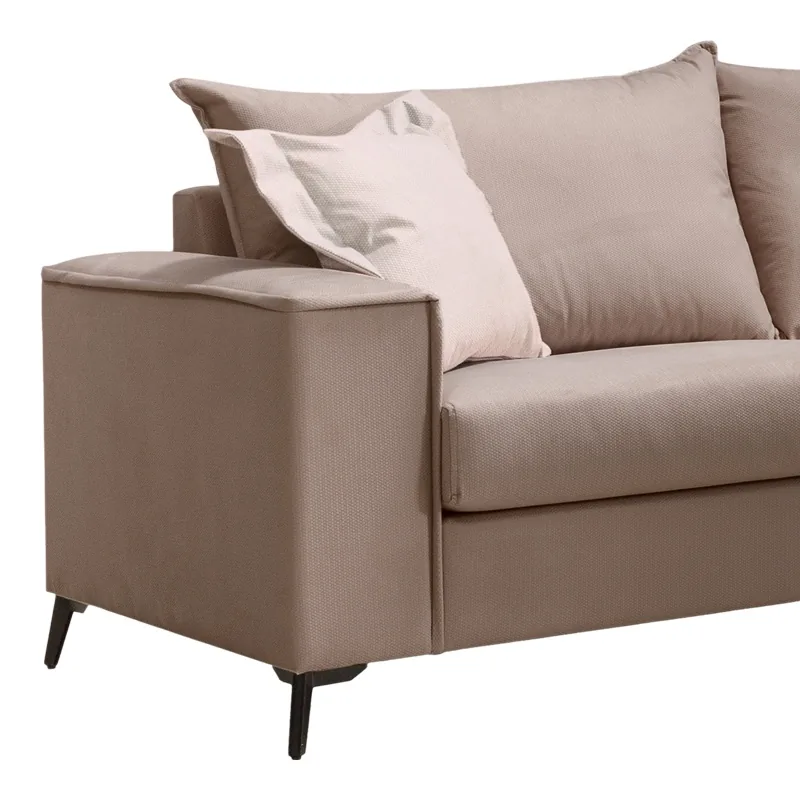 Canapea 3 Locuri Pako World Verona 3 Mocha 225x93x100cm - imagine 2