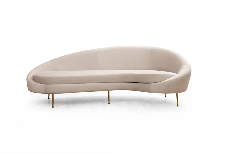 Canapea 3 Locuri Salvador Eses Beige - imagine 4