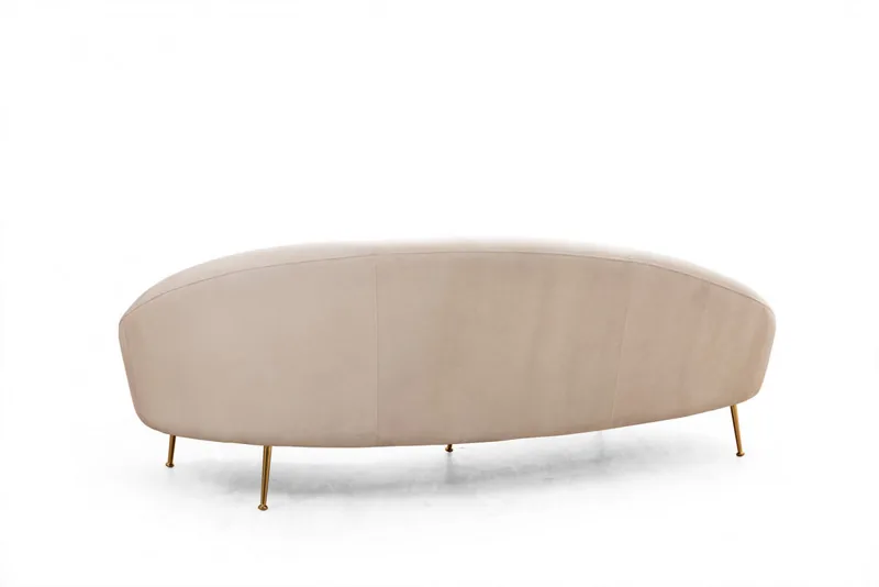 Canapea 3 Locuri Salvador Eses Beige - imagine 5