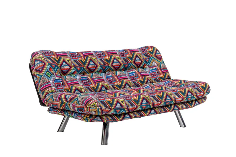 Canapea 3 Locuri Salvador Misa Multicolor - imagine 4