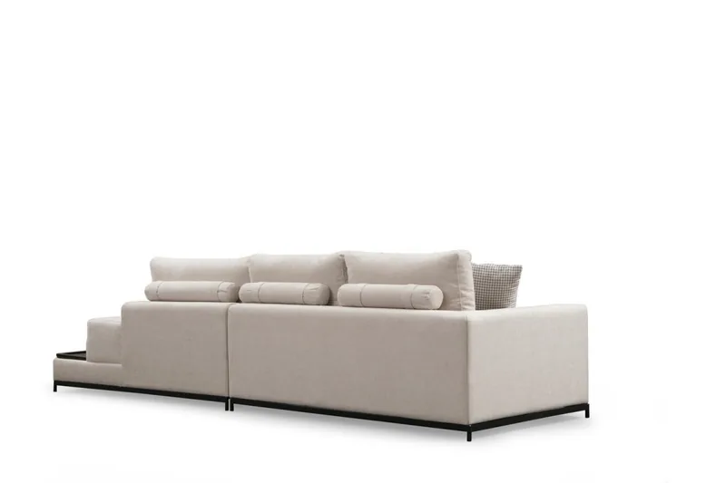 Canapea 4 Locuri Line Bej Salvador - imagine 9