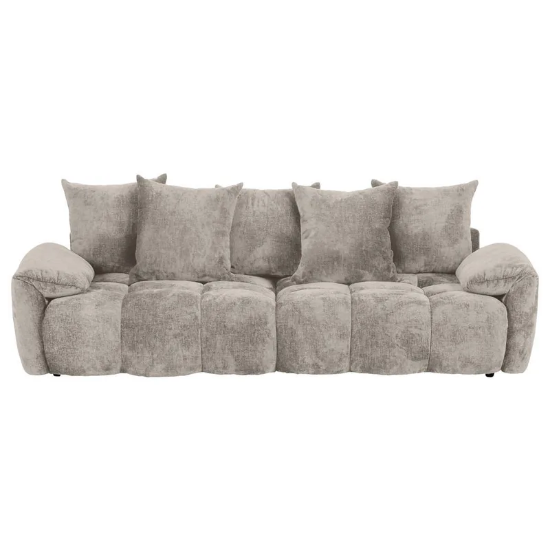 Canapea Bigsofa Stylife Textil Gri Deschis