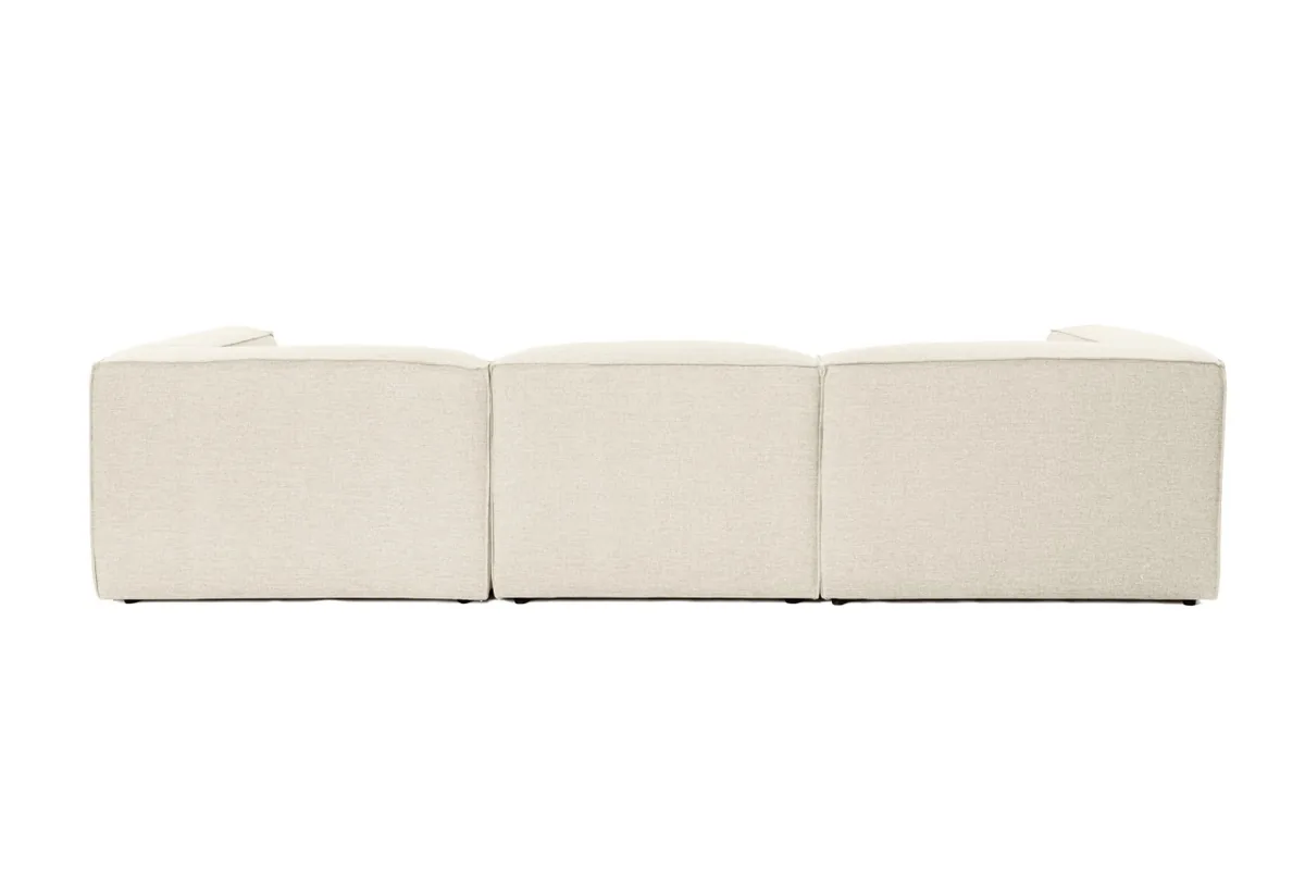 Canapea Coltar Dreapta Salvador Fora Ecru 296x185x66cm - imagine 9