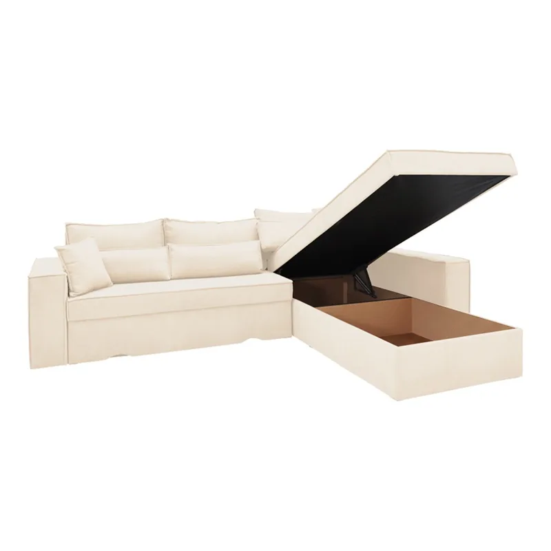 Canapea Coltaro Venzie Bej 283x214x83cm - imagine 4