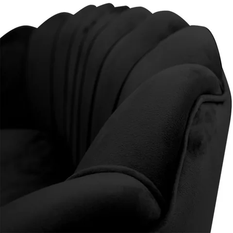 Canapea Daimon 2 Locuri Pako World Negru 134x70x77cm - imagine 4