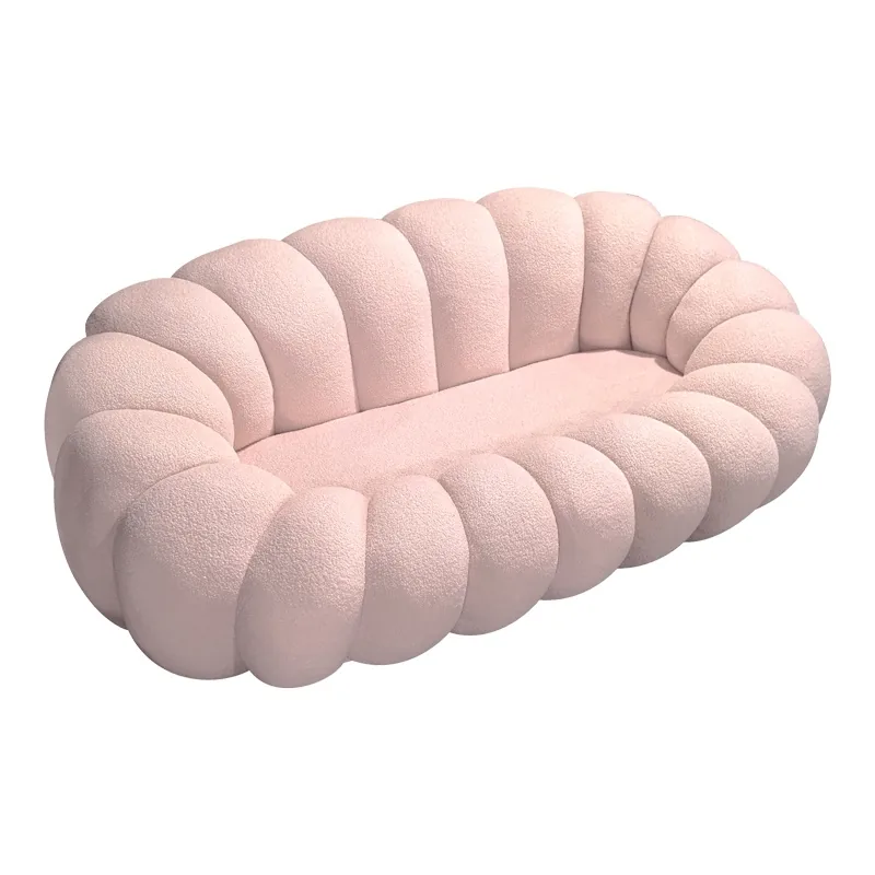 Canapea Embrace Pako World Galben Pal 180x105x65cm