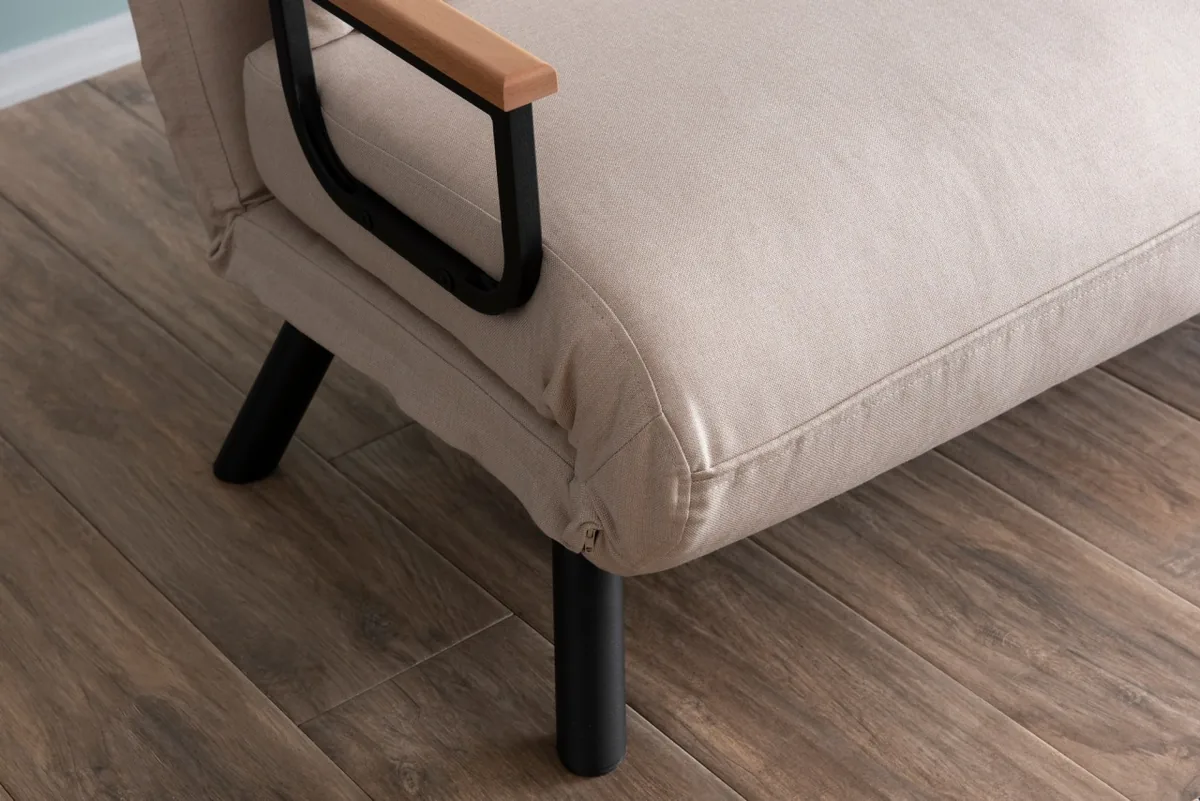 Canapea Extensibila 2 Locuri Asir Group Sando v2 Crem - imagine 4