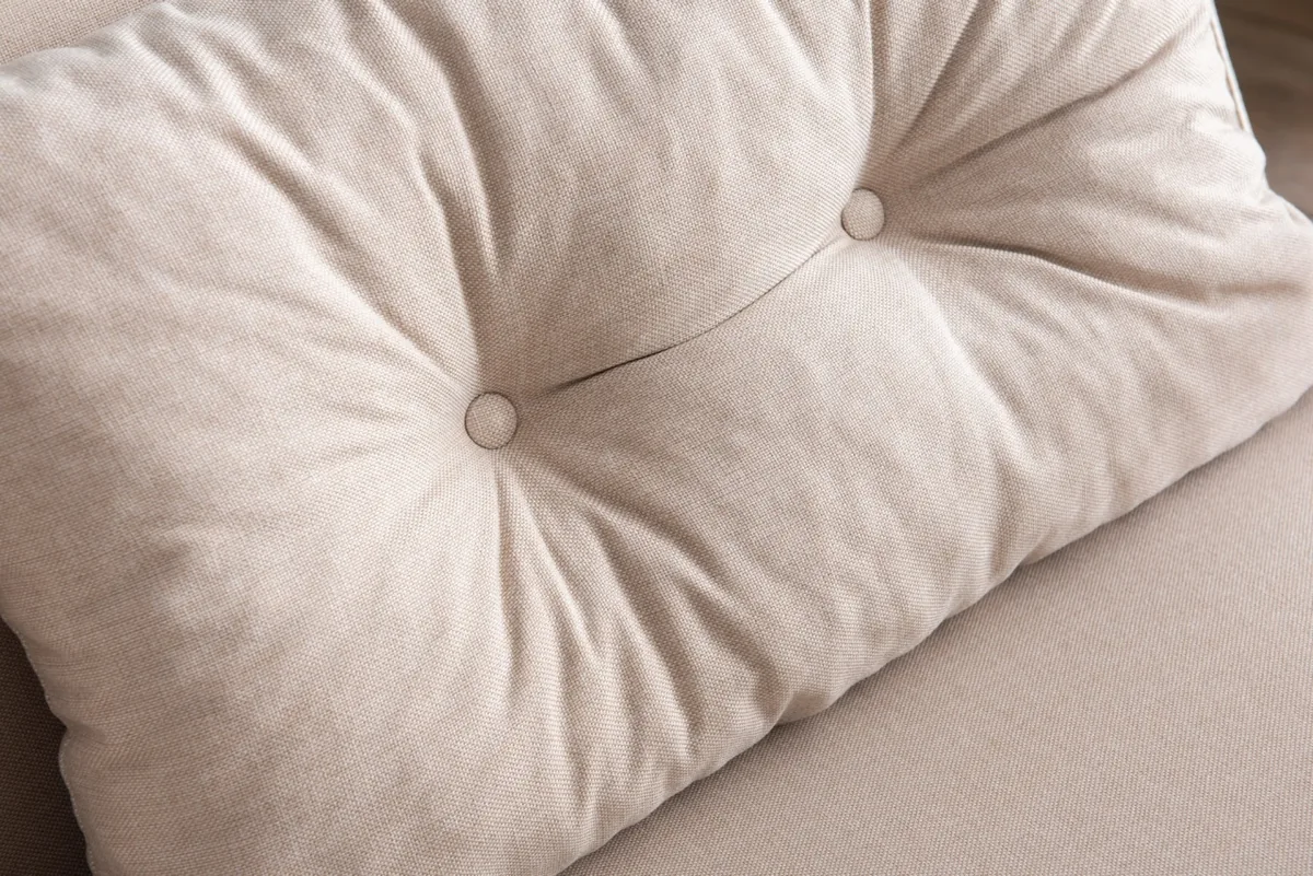 Canapea Extensibila 2 Locuri Asir Group Sando v2 Crem - imagine 5