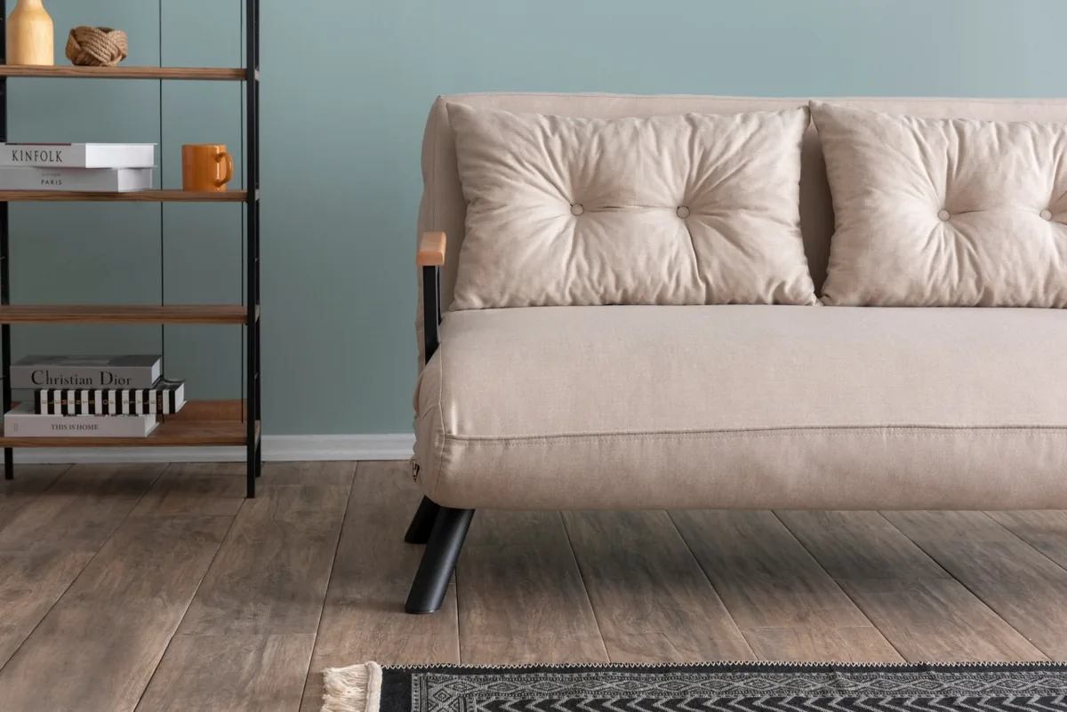 Canapea Extensibila 2 Locuri Asir Group Sando v2 Crem - imagine 7