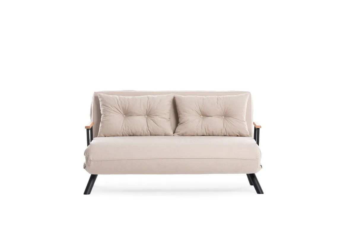 Canapea Extensibila 2 Locuri Asir Group Sando v2 Crem - imagine 8