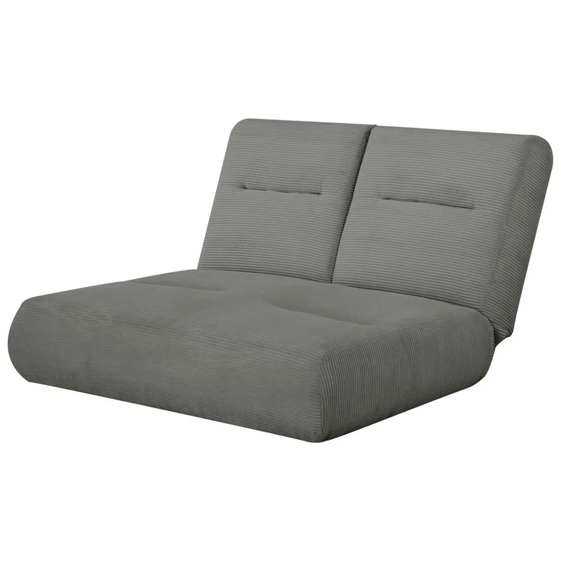 Canapea Extensibila 2 Locuri Livetastic Textil Gri Inchis