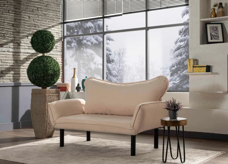 Canapea Extensibila 2 Locuri Salvador Chatto Cream
