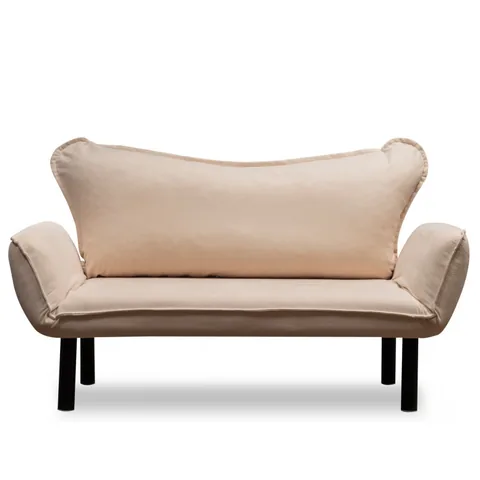 Canapea Extensibila 2 Locuri Salvador Chatto Cream - imagine 3