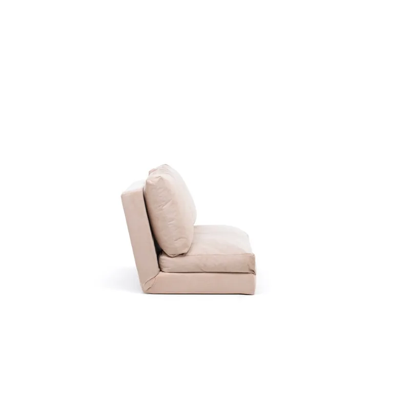 Canapea Extensibila 2 Locuri Salvador Isra Piersica Crem - imagine 3