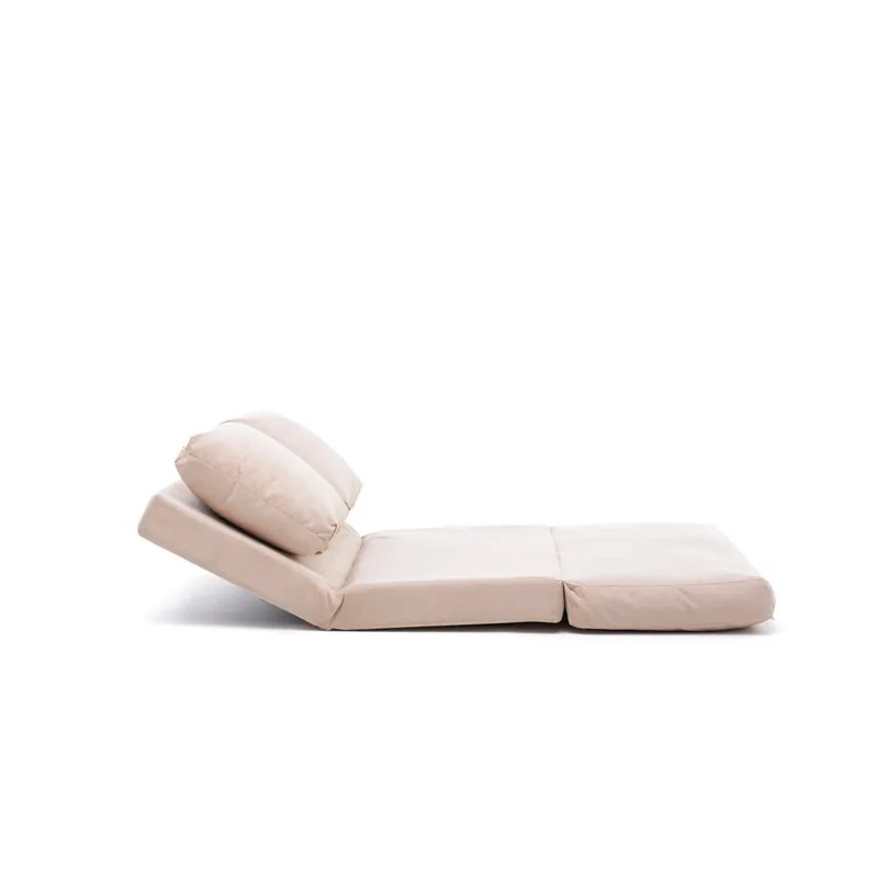 Canapea Extensibila 2 Locuri Salvador Isra Piersica Crem - imagine 6