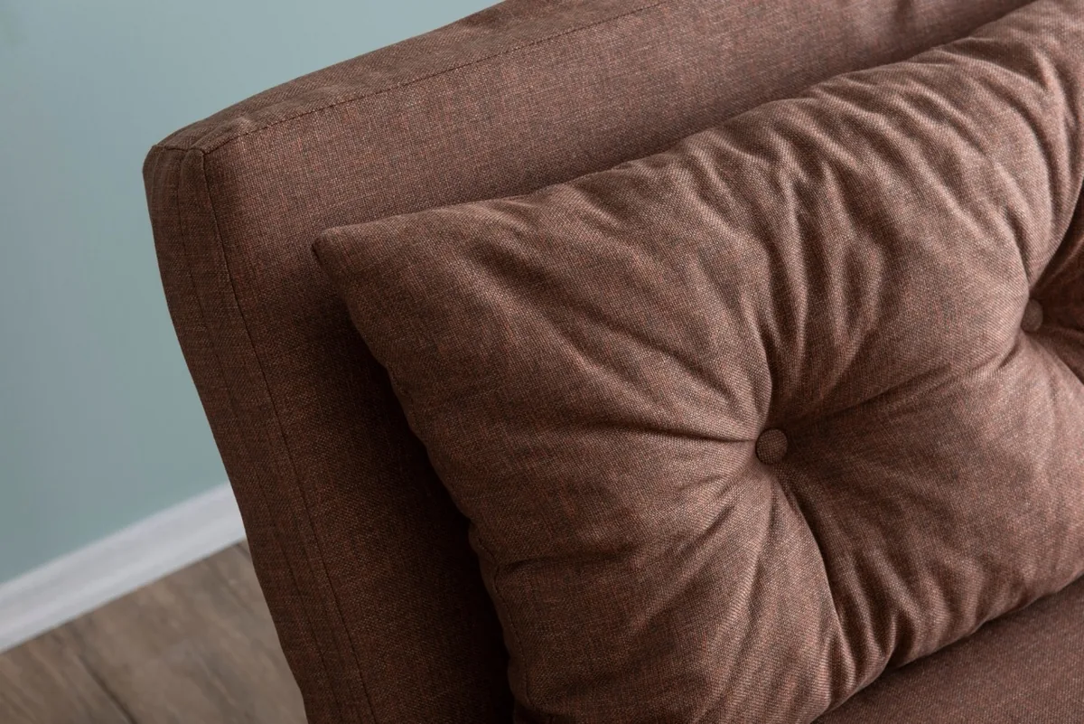 Canapea Extensibila 2 Locuri Salvador Sando Maro Deschis 175x133x41cm - imagine 3