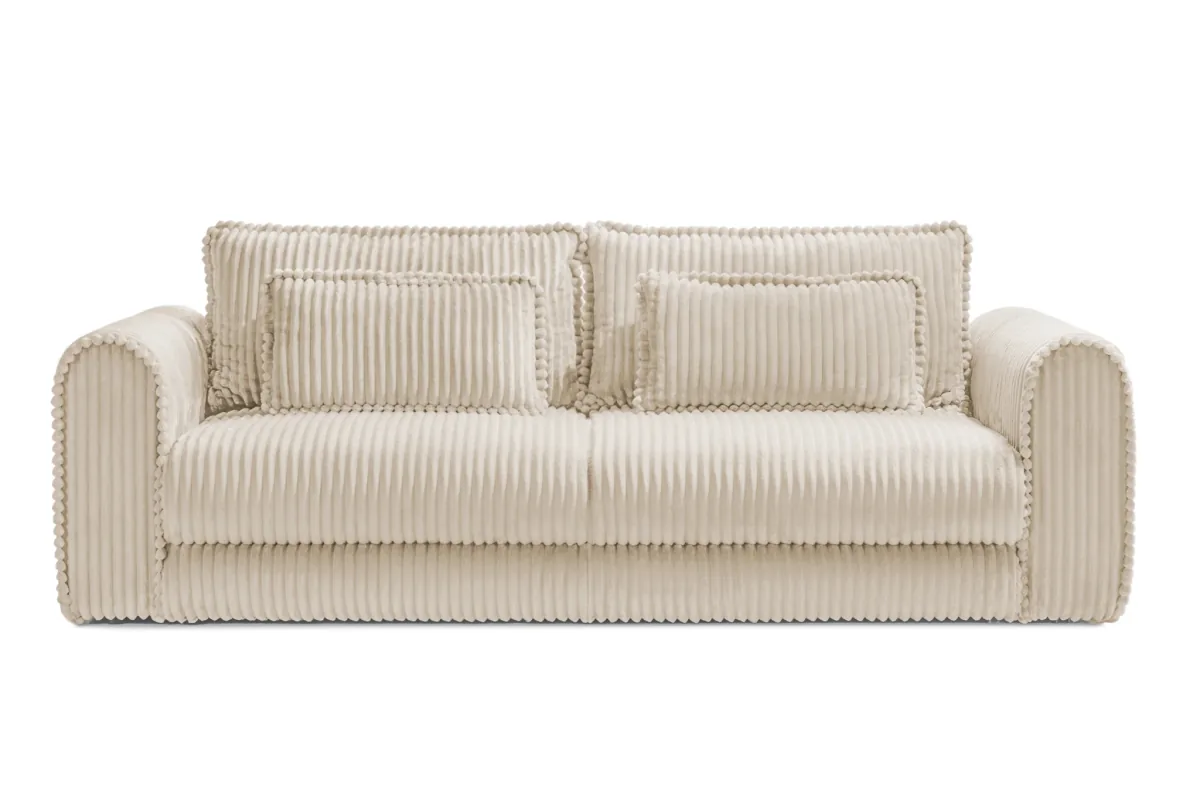 Canapea Extensibila 3 Locuri Fellini cu Lada Depozitare 243x108x90cm 53190034063700