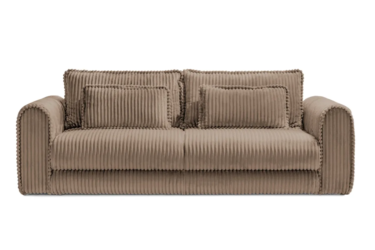 Canapea Extensibila 3 Locuri Fellini Prestige cu Lada Depozitare Marimea 243x108x90cm