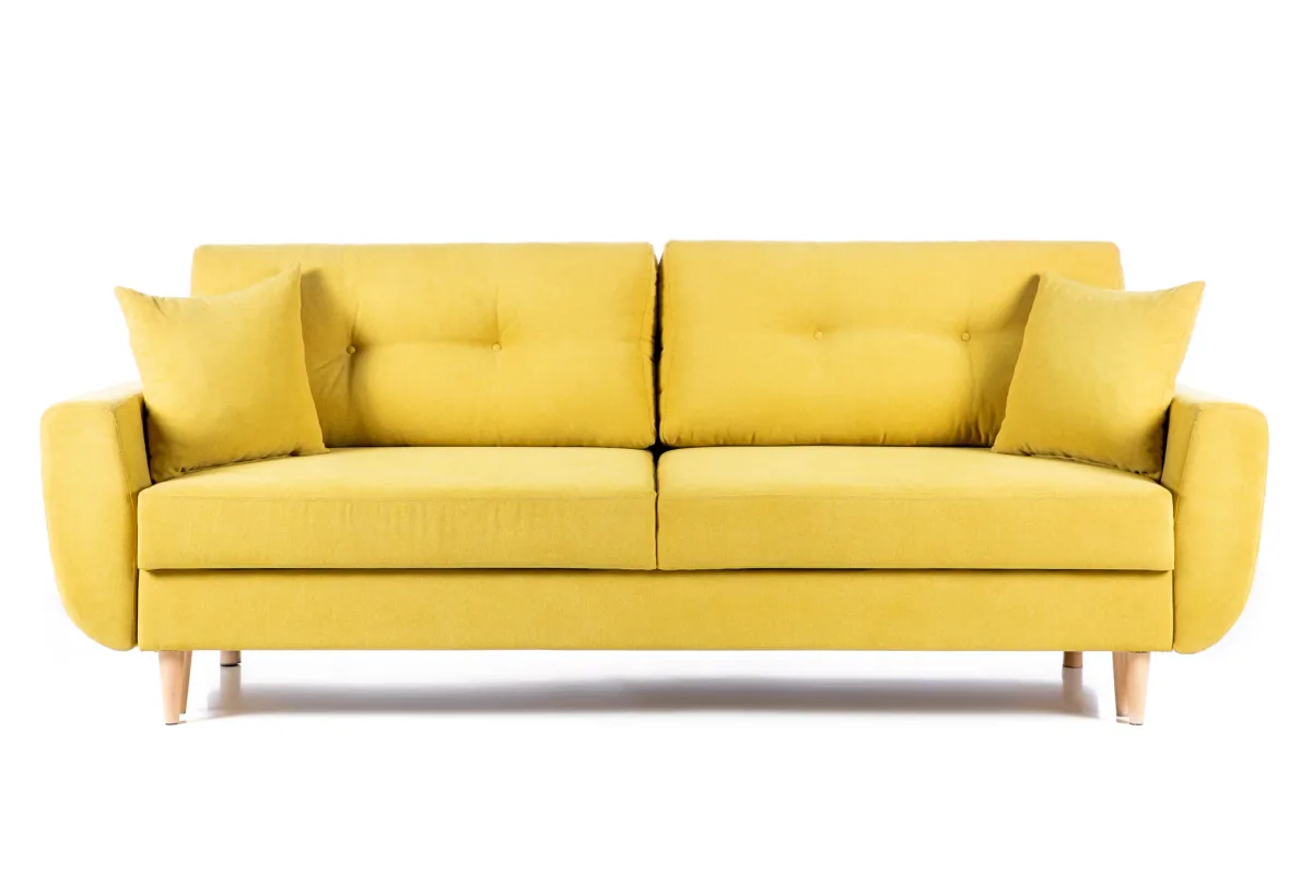 Canapea Extensibila 3 Locuri Helsinki cu Lada de Depozitare 227x90x90cm