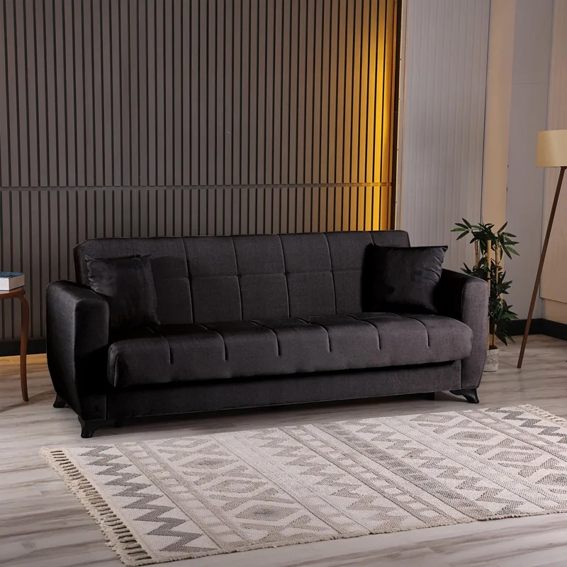 Canapea Extensibila 3 Locuri Pako Modesto Negru