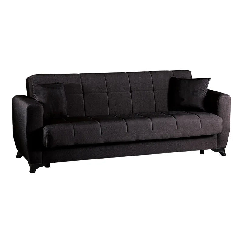 Canapea Extensibila 3 Locuri Pako Modesto Negru - imagine 2