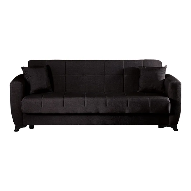 Canapea Extensibila 3 Locuri Pako Modesto Negru - imagine 5