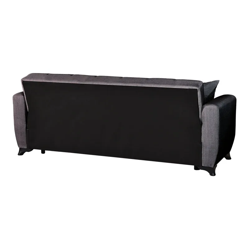 Canapea Extensibila 3 Locuri Pako Modesto Negru - imagine 6