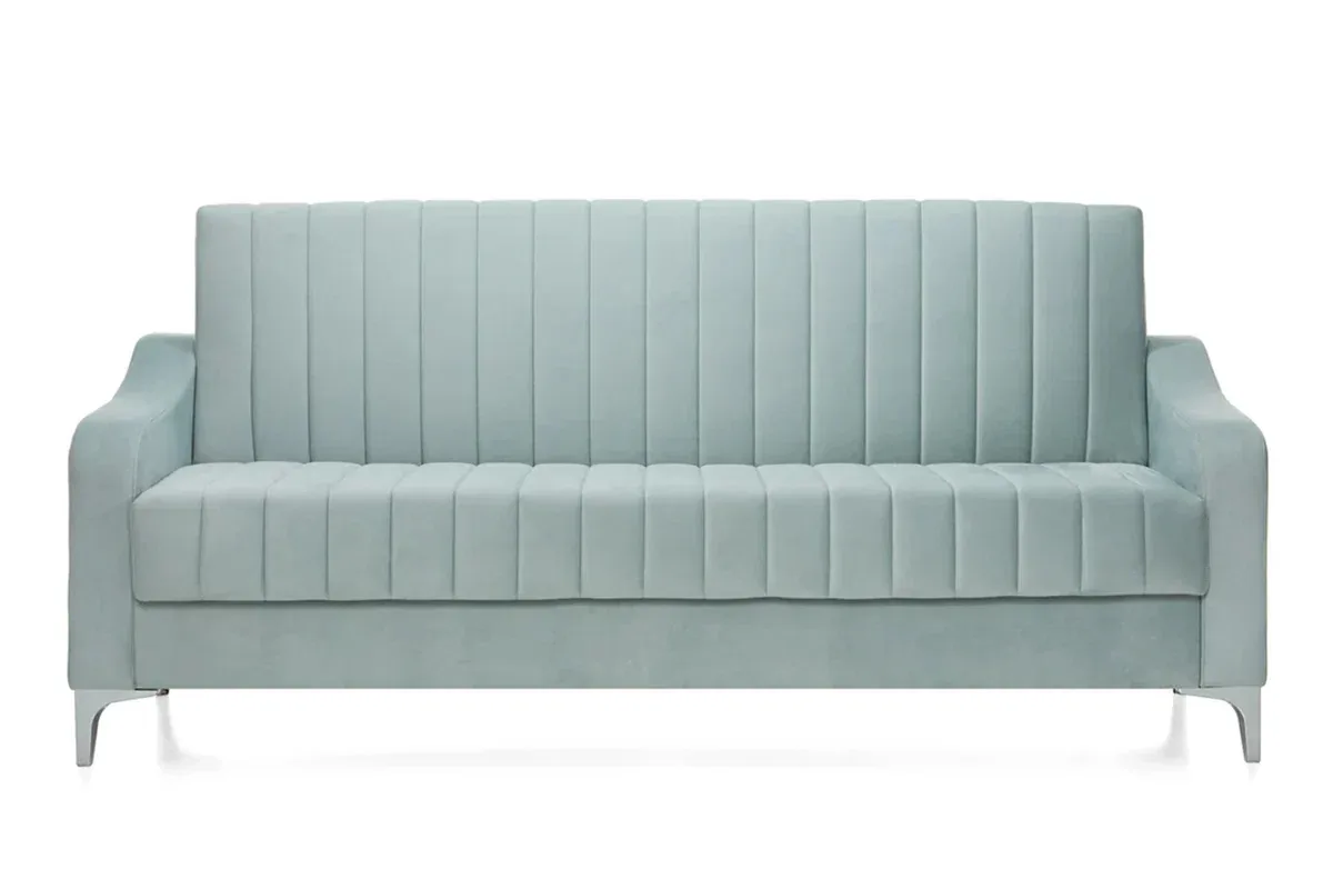 Canapea Extensibila 3 Locuri Prestige Aqua cu Lada de Depozitare 212x70x97cm 43099165032674